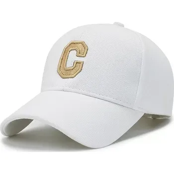 Kšiltovka Baseballová čepice s rovným kšiltem | snapback čepice | unisex kšiltovka - Bílý,Nastavitelný