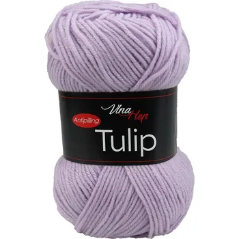 Příze Vlna - Hep příze Tulip 41313 pastelově fialová