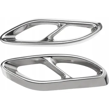 Tuning PROTEC KRYTKY KONCOVKY TLUMIČE nerezové Mercedes E-class W213 Coupe 2014-2017