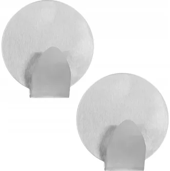 Věšák Háček bez vrtání Cadro šedý