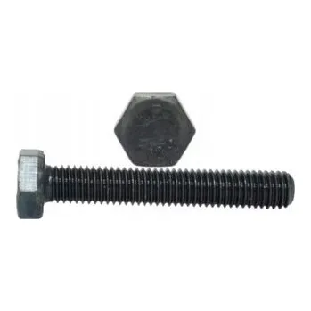Šroub Šrouby M10x35 s šestihrannou hlavou 12.9 černé DIN 933 100 ks