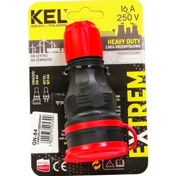 Elektrická zásuvka Hermetická prodlužovací zásuvková lišta MojeLedy černá