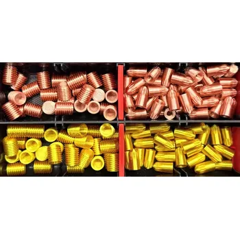 pumpička Bike tuning centrum Čepičky na ventilek FV plastová nalá set 2ks měděná lesk