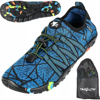 Vodácké vybavení Boty do vody Activ/Space modré, velikost 40, s pevnou podrážkou