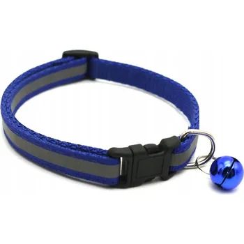 Obojek pro psa Obojek pro pro kočky odrazový se zvonkem, nastavitelný