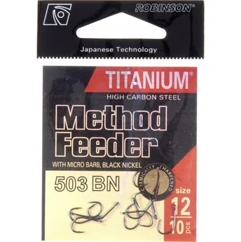Rybářský háček Háčky s protihrotem Robinson Titanium 503BN 10 ks