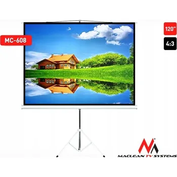 Projekční technika Projekční plátno 4:3 Maclean MC-608, 240 cm x 180 cm