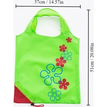 Kabelka Skládací nylonová dámská taška | Kabelka nákupní - 1ks zelený