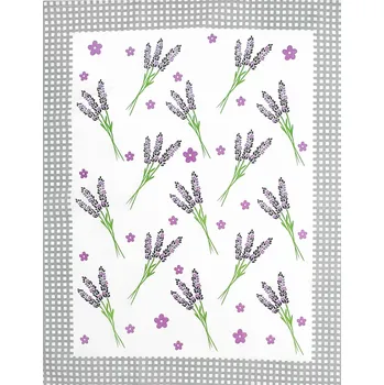 Utěrka Utěrka bavlna Jedeka v balení 1 ks, vícebarevná