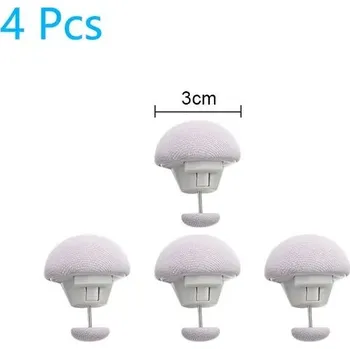 Povlečení Klip na povlečení protiskluzový | Držák na přikrývku, Zajišťovací klip - 4ks šedé