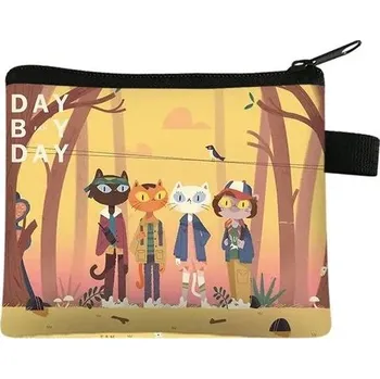 Peněženka Roztomilá mini peněženka s kočičím motivem | dětská peněženka - 020