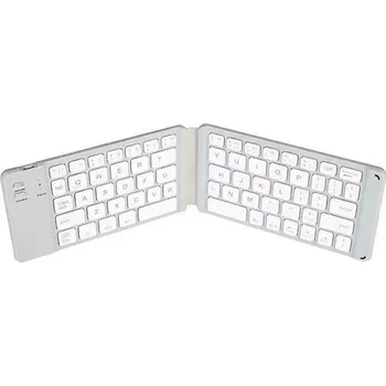 Klávesnice Skládací bluetooth mini klávesnice | příslušenství k počítači - 018-Bílá