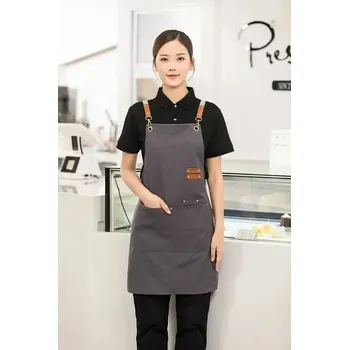 Kuchyňská zástěra Kuchyňská zástěra s kapsami | ochrana při grilován - 1ks Tmavě šedá