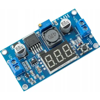 Měnič napětí Měnič Napětí MSALAMON Regulátor Napětí DC-DC LM2596 s voltmetrem