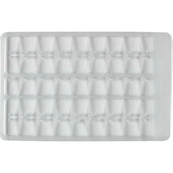 MIVARDI - Zarážky na boilies V malé (čiré 2 x 48 ks)