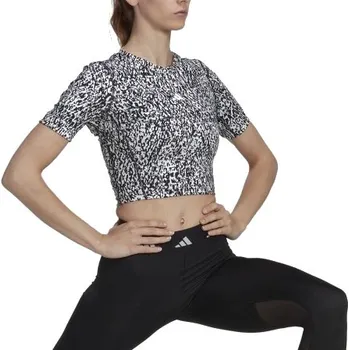 Dámské tričko Triko adidas TF AOP FITCRO T hi3316 Velikost L