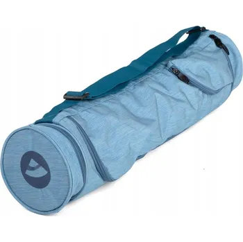 podložka na cvičení Obal na podložku na jógu Asana 60 - šedě-modrý s efektem opotřebení