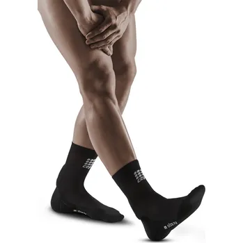 Pánské ponožky CEP Kompresní kompresní ponožky s podporou achilovky Pánské Velikost: III, Barvy: black