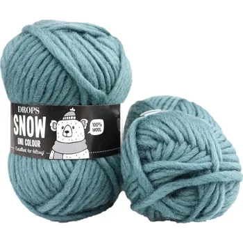 Příze Drops Snow UNI 99 severní moře