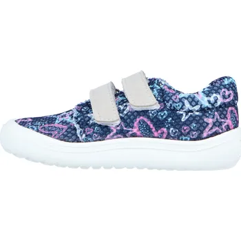 Dětská treková obuv Jonap B7 v modrá srdce SLIM Velikost: 24