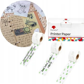Příslušenství pro čtečku elektronické knihy Papírová páska Phomemo vzorovaná samolepicí 15mm x 3,5m, 3 kusy