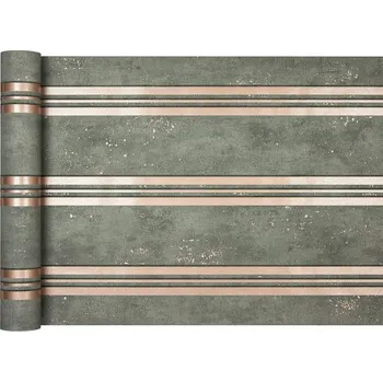 Tapeta Tapeta v ELEGANTNÍCH měděných PASECH + šedý BETON