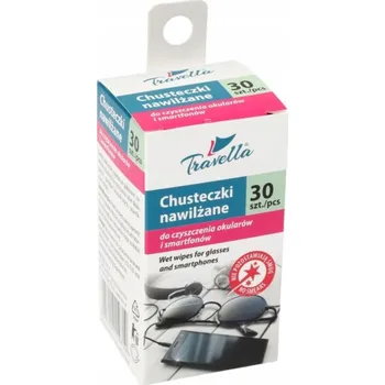 Hygienický ubrousek 30 x VLHČENÉ UBROUSKY NA ČIŠTĚNÍ BRÝLÍ
