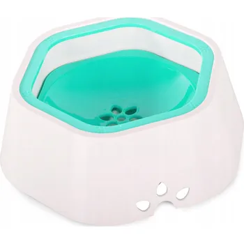 Miska pro psa MISKA PRO PSA KOČKU ZPOMALUJÍCÍ JÍDLO, NEŠPLÍCHÁ, PLOVOUCÍ NA VODĚ, 1L