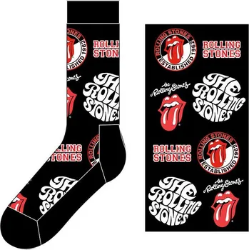 Pánské ponožky RockOff Ponožky Rolling Stones - Logos