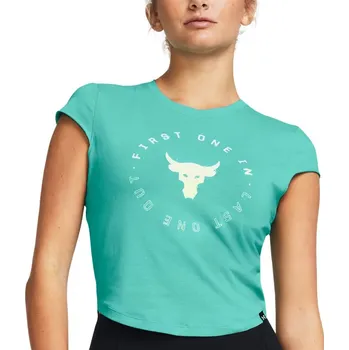 Triko Under Armour Pjt Rck Nght Shft Cap T Q4-GRN 1380193-369 Velikost L