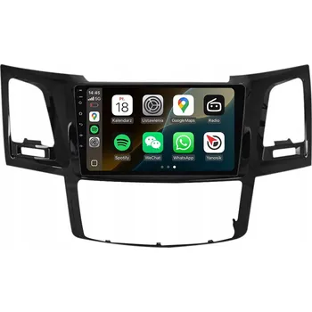 Autorádio TOYOTA HILUX NEJNOVĚJŠÍ ANDROID AUTORÁDIO CARPLAY NAVIGACE