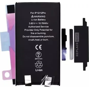 Baterie pro mobilní telefon Baterie iPhone 12 / 12 Pro, tovární článek pro Apple, bez BMS, bez hlášky