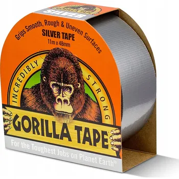 Lepicí páska ŠEDÁ OPRAVNÁ PÁSKA GORILLA TAPE 11M x 48MM (GAFFER PÁSKA)