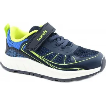 Dívčí tenisky Lurchi Dětské tenisky 95L0083007 Aito navy lime, 26