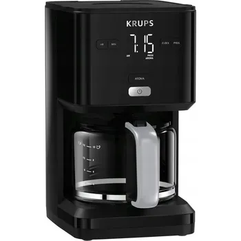 Kávovar PŘEKAPÁVACÍ KÁVOVAR KRUPS KM6008 1,25L ČERNÝ UDRŽOVÁNÍ TEPLA