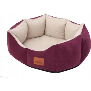 Pelíšek pro psa Hobbydog kotec pro psa červený 52 cm x 60 cm