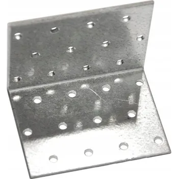 Úhloměr Úhelník, tesařský spojovací prvek 60x60x80 tl. 2,5mm