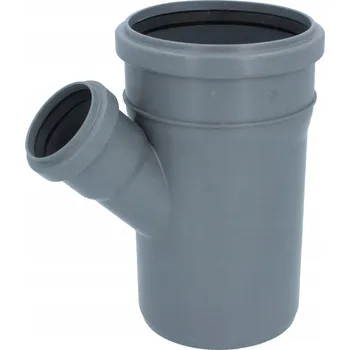 Kanalizační potrubí T-rozdělovač kanalizační tvarovka 110/50x45 st. PP