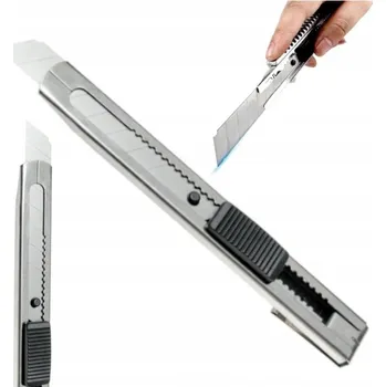 Pracovní nůž Nůž odlamovací nůž na tapety 18mm s kovovou konstrukcí