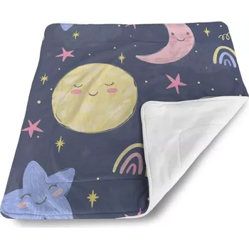 deka Sablio Dětská deka pro miminko Dětské nebe - 80x100 cm