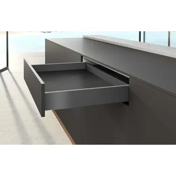 Nábytkové kování HETTICH AvanTech YOU boky v sadě V101 mm NL350 mm antracitová