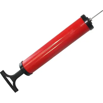 pumpička Merc sport Ruční pumpa na míče červená
