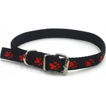 Obojek pro psa A-241 DVOJITÝ OBOJEK TLAPKY 25mm