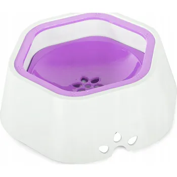 Miska pro psa MISKA PRO PSA KOČKU ZPOMALUJÍCÍ JÍDLO, NEŠPLÍCHÁ, PLOVOUCÍ NA VODĚ, 1L