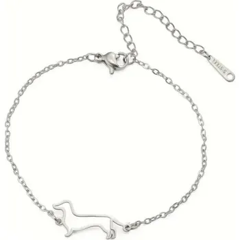 Náramek Náramek s jezevčíkem ocelový