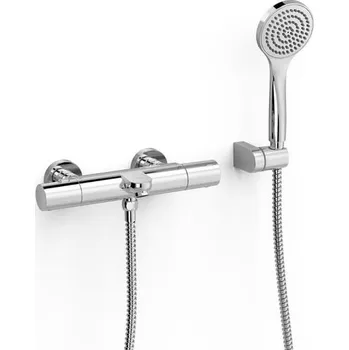 Vodovodní baterie Vanová baterie TRES Over-Wall s vanovým setem 150 mm chrom 19017419