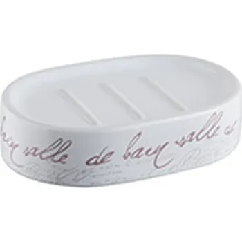 Mýdlenka Volně stojící Mýdlenka Bisk , bílá keramika