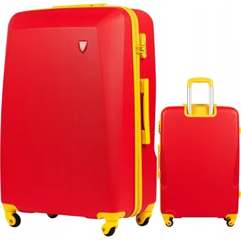 WINGS JAGIELLONIA Kufr VELKÝ XXL na 4 kolečkách ZAVAZADLO do letadla ABS +