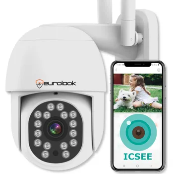 IP kamera Otočná venkovní IP WiFi kamera, 4x zoom, 2MPx, IR