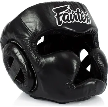 Helma na motorku Fairtex Boxerská helma HG13 Černá/Černá M